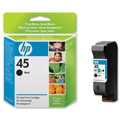 HP Hewlett Packard [HP] No. 45A Inkjet Cartridge